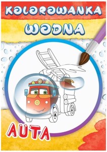 Kolorowanka wodna Auta, MD