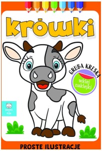 Książka Gruba kreska. Krówki, Books&Fun
