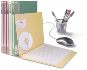 Album ofertowy A4 niebieski 20 koszulek Superior, Pentel