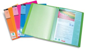 Album ofertowy A4 niebieski 20 koszulek Fresh, Pentel