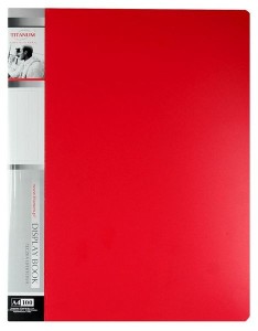 Album ofertowy 100 koszulek czerwony A4, Titanum