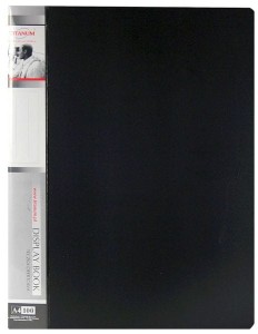 Album ofertowy 100 koszulek czarny A4, Titanum