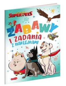 Książka Zabawy i zadania z naklejkami Super Pets 3+, Harpercollins