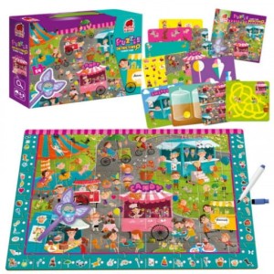Puzzle edukacyjne Detective Candy fair 3+, Roter Kafer
