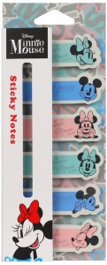 Zakładki indeksujące Minnie Mouse Disney Fashion 6 wzorów x 30 karteczek, Patio