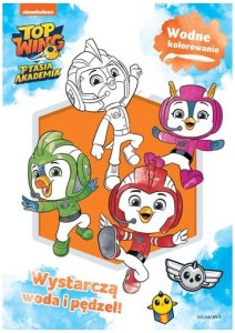 Kolorowanka wodna Top Wing Ptasia Akademia, Harper Colins