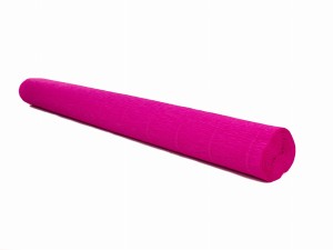 Krepina krepa włoska różowa 50 x 250 cm 570, Cartotecnica Rossi