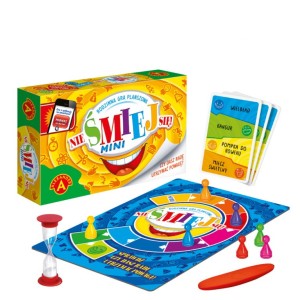 Gra nie śmiej się! wersja familijna mini 8+, Alexander