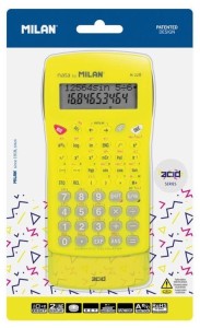 Kalkulator naukowy żółty 228 funkcji, Milan