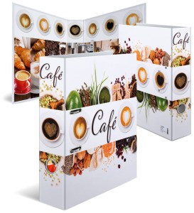 Segregator na dokumenty Kawa 70 mm, Herma