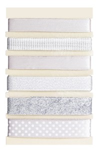 Wstążki dekoracyjne zestaw srebrny 6 x 1m, Galeria Papieru