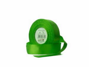Wstążka satynowa zielona szmaragdowa 50 mm x 32 m, Aliga
