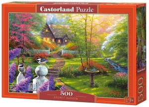 Puzzle 500 elementów Secret Garden, Castorland