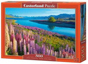 Puzzle 500 elementów Lake Tekapo New Zealand, Castorland
