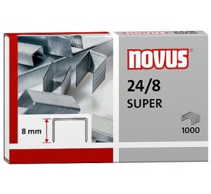 Zszywki do zszywacza 24/8 1000 sztuk, Novus
