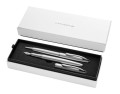 Set fountain pen and ballpoint pen K_P36 Jazz Noble Elegance Silver in box G25, open-Etui_G25_dyn_offen_geschlossen_CMYK_silber_PIM_MAM-web.jpg
