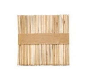 Patyczki drewniane naturalne 1 x 11,4 cm 50 sztuk, Brewis