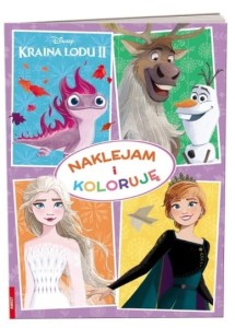 Książka Kraina Lodu 2. Naklejam i koloruję, Ameet