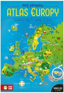 Książka Mój pierwszy atlas Europy, Zielona Sowa