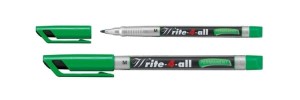 Marker permanentny zielony M Stabilo Write-4-all 1 mm