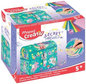 Zestaw kreatywny sekretny kuferek na biżuterię, Maped Creativ