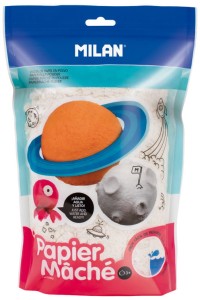 Masa papierowa biała 200g, Milan