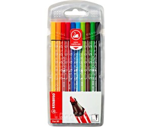 Pisaki Flamastry Stabilo 10 kolorów Pen 68 w etui