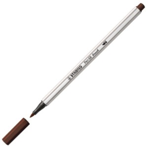 Pisak pędzelkowy Stabilo brązowy Pen 68 Brush