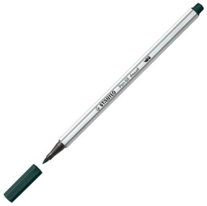 Pisak pędzelkowy Stabilo oliwkowy Pen 68 Brush