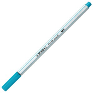 Pisak pędzelkowy Stabilo niebieski jasny Pen 68 Brush