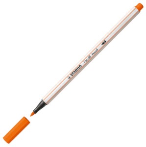 Pisak pędzelkowy Stabilo cynober blady Pen 68 Brush