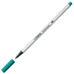 Pisak pędzelkowy Stabilo turkusowy Pen 68 Brush