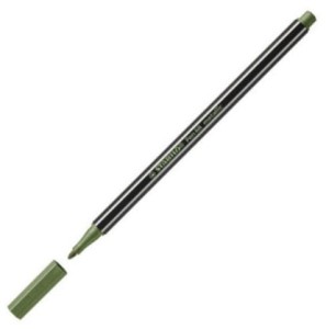 Pisak Flamaster Stabilo Pen 68 metaliczny zielony jasny