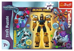 Puzzle Trefl 200 elementów Transformers