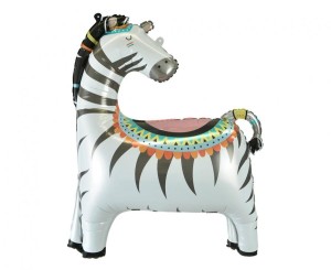 Balon foliowy Zebra 58x73 cm, GoDan