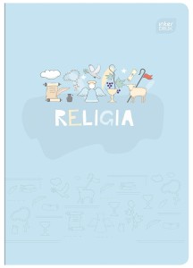 Zeszyt do religii A5 60 kartek kratka MIX OKŁADEK Hybrid, Interdruk