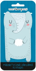 Zakładka magnetyczna do książki Słoń, Henry