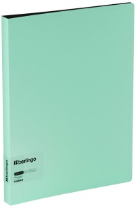 Album ofertowy Instinct 40 koszulek miętowy z kieszonką 24 mm, Berlingo