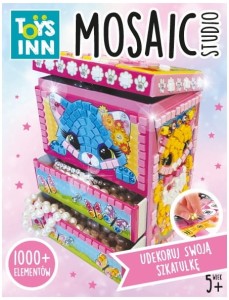 Szkatułka mozaika Kotek, Stnux