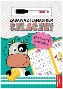 Książka Zabawa z flamastrem. Szlaczki, Martel