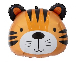 Balon foliowy Tygrys 41x36 cm, GoDan