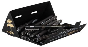 Cienkopisy kreślarskie Uni PIN-200 zestaw piramida 18 sztuk