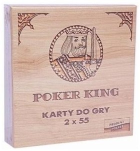 Karty do gry Poker King 2x55, Cartamundi