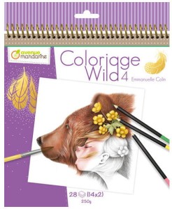 Kolorowanki Wild 4 Emmanuelle Colin, Avenue Mandarine