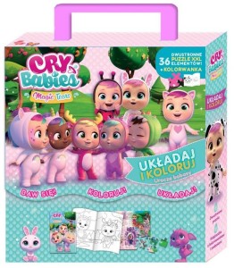 Książka Cry babies. Układaj i koloruj cz. 1, MSZ
