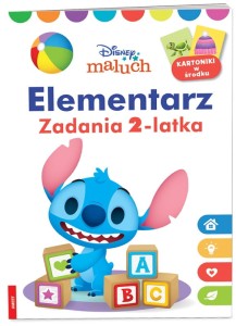 Książka Disney maluch. Elementarz. Zadania 2-latka, Ameet