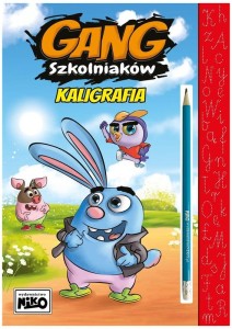 Książka Gang szkolniaków, Kaligrafia, Niko