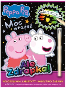 Książka Peppa Pig. Ale zdrapka! cz. 4 Moc wrażeń, MSZ