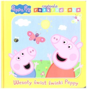 Książka Peppa Pig. Czytanka rozkładanka cz 1 Wesoły świat świnki Peppy, MSZ