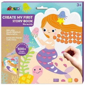 Mozaika Moja pierwsza książka z mozaikami - Syrenki, Avenir